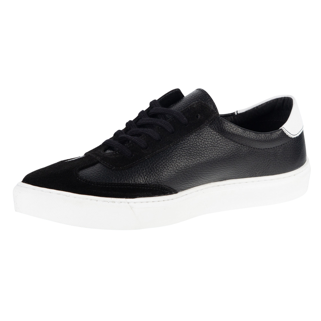 Buty męskie Olivier 702KNT czarne klasyczne półbuty miejskie