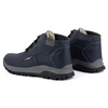 Pánské zimní kožené boty 119GT navy blue