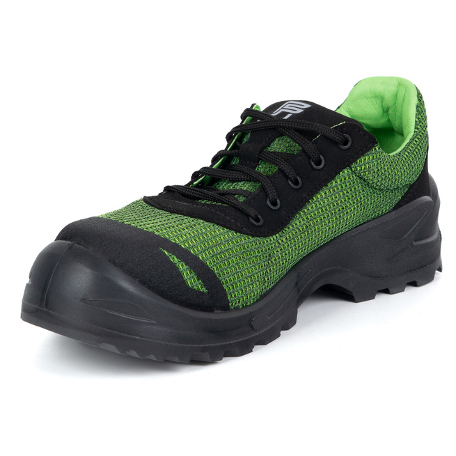 Pánské pracovní kožené polobotky 1172P RAPTOR černé S1 FO SR Aramid 3D