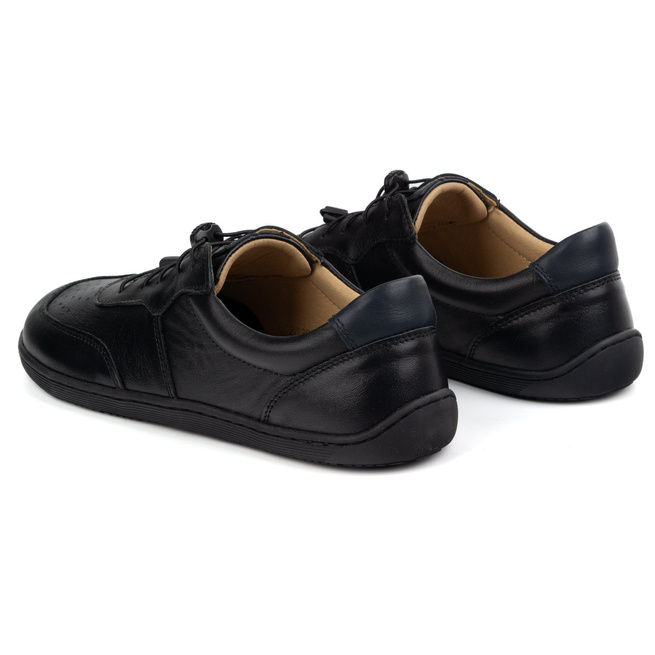 BAREFOOT minimalistická kožená obuv 500/15 černá