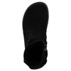 Damskie buty barefoot sztyblety z zamkiem ocieplane 1297 czarny welur