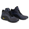 Pánské zimní kožené boty 903K navy blue