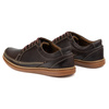 Pánská ležérní kožená obuv Model 313GT dark brown