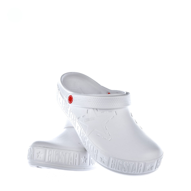 Big Star dámské žabky crocs II275003 white
