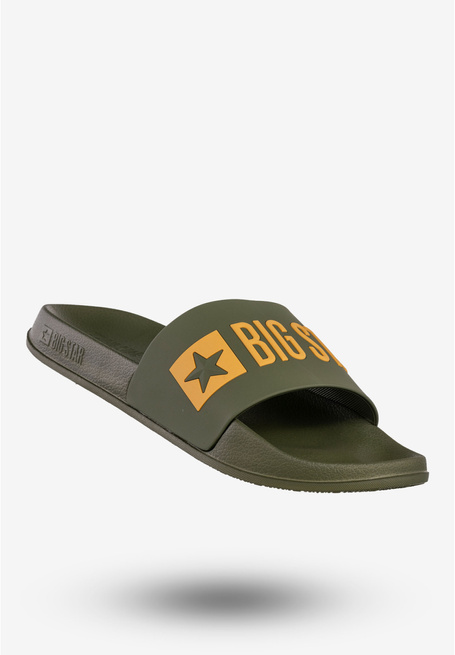 Big Star pánské žabky SS174360 khaki green 