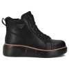Filippo kožené boty na platformě DBT6452/25 BK Black