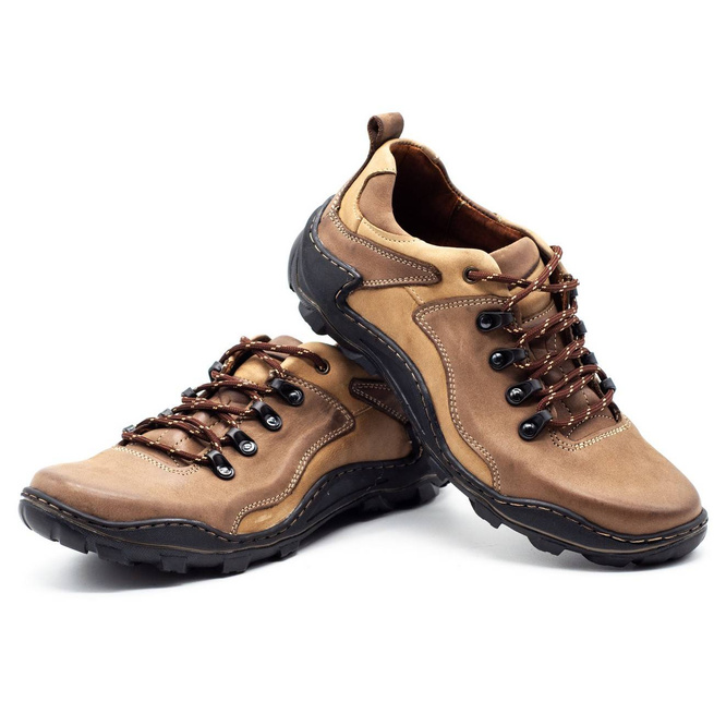 Pánské kožené boty TRAPERS 207 brown