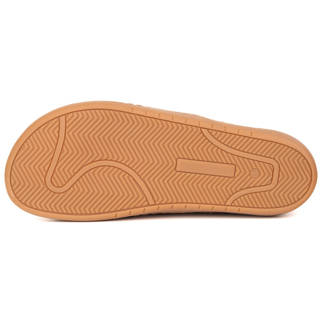 Polské pánské barefoot boty z červené kůže Reno 0548MP