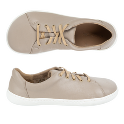 Buty damskie barefoot minimalistyczne skórzane 0771W beżowe