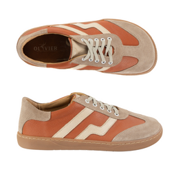 Buty barefoot damskie skórzane Olivier Eliza rude