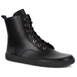 Buty damskie barefoot zimowe skórzane Olivier Liv 1303 ocieplane