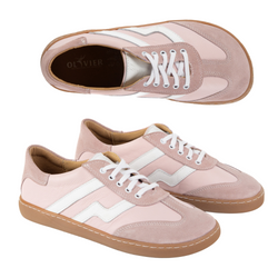 Buty barefoot damskie skórzane Olivier Eliza różowe