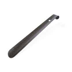 Mała Klasyczna Metalowa łyżka do butów krótka 27cm metaliczne srebro