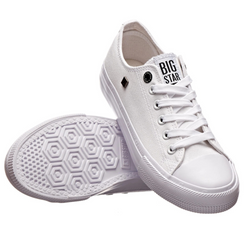 Trampki damskie Big Star AA274010 sznurowane półbuty