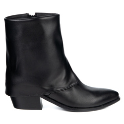 Olivier Sabine – damskie botki ze skóry naturalnej, idealne na jesień i zimę