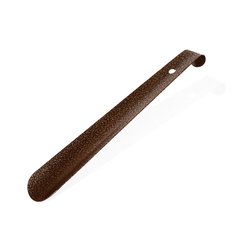 Mała Klasyczna Metalowa łyżka do butów krótka 27cm stara miedź