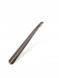 Klasyczna Metalowa łyżka do butów średniej długości 40cm antyczne złoto