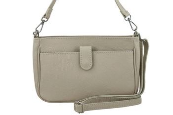 Torebka listonoszka na ramię - Beżowa jasna