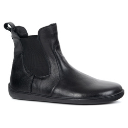 Barefoot damskie sztyblety buty zimowe Olivier 1797POL czarne
