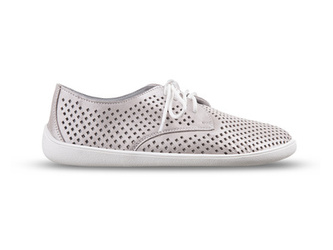 Skórzane buty BAREFOOT damskie Pollonus satyna róż 5-1288-005