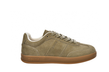 Sneakersy damskie skórzane Big Star SS274675 beżowe