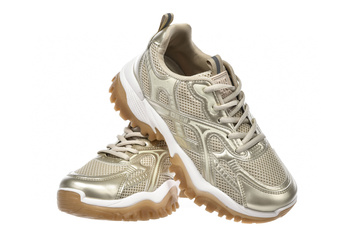 Sneakersy damskie półbuty Big Star SS274014 beżowe