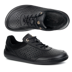 BAREFOOT Damskie minimalistyczne sneakersy 1769POL czarne