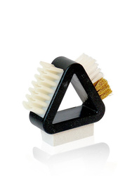 Szczotka do pielęgnacji skór zamszowych/welurowych i nubukowych, 3w1