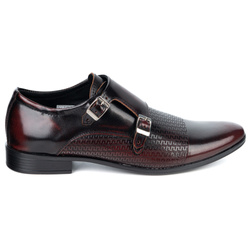 Buty wizytowe męskie skórzane monki Olivier 287LU T4