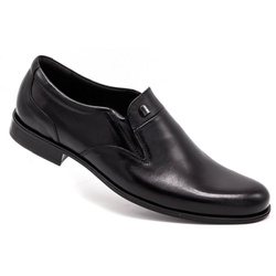 Buty męskie wizytowe wsuwane 343/27 czarne