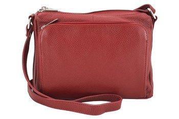 Listonoszka z kieszeniami - Czerwona