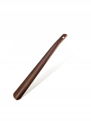 Klasyczna Metalowa łyżka do butów średniej długości 40cm antyczny brąz