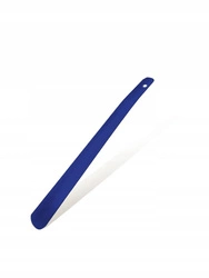 Klasyczna Metalowa łyżka do butów średniej długości 40cm granatowa