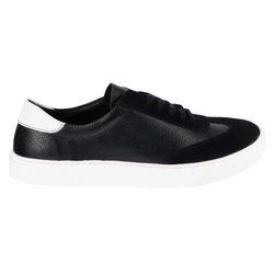 Buty męskie Olivier 702KNT czarne klasyczne półbuty miejskie