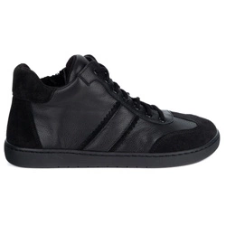 Buty barefoot minimalistyczne skórzane WASAK 0802W czarne