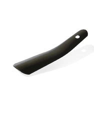 Mała Klasyczna Metalowa łyżka do butów krótka 17,5cm czarna
