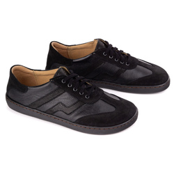 Buty barefoot damskie skórzane Olivier Eliza czarne