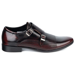 Buty wizytowe męskie skórzane monki Olivier 287LU T4