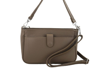 Torebka listonoszka na ramię Ciemny beż