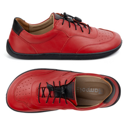 BAREFOOT minimalistyczne buty skórzane 500/39 czerwone