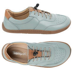 BAREFOOT minimalistyczne buty skórzane 500/24 pistacja