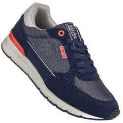 Buty męskie sportowe półbuty memory foam Big Star LL174122 granatowe