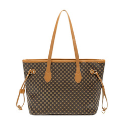 duża Torebka damska Shopper JS78 brązowa