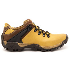 Męskie buty trekkingowe 116 żółte